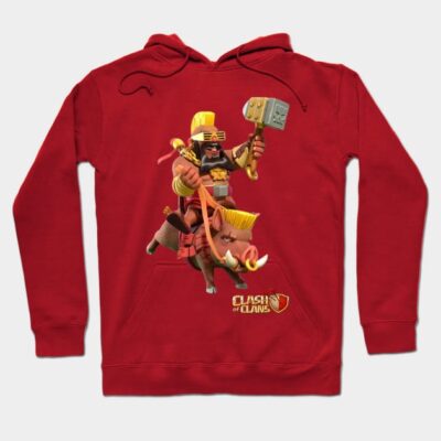 Super Hog Rider Riding Clash Of Clans Hoodie Official Clash Of Clans Merch