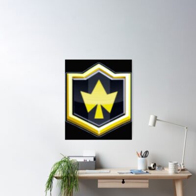 Clash-Royale Logo Poster Official Clash Of Clans Merch