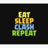 Eat, Sleep, Clash, Repeat Tapestry Official Clash Of Clans Merch