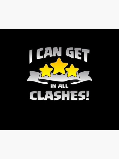 I Can Get 3 Stars In All Clashes Funny Gift Tapestry Official Clash Of Clans Merch