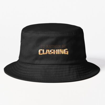 I’D Rather Be Clashing Bucket Hat Official Clash Of Clans Merch