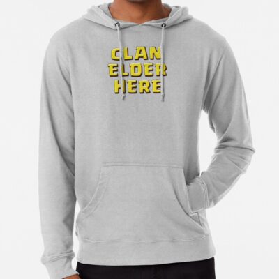 Clan Elder Here Hoodie Official Clash Of Clans Merch