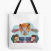 Character Playing Video Games With Friends Tote Bag Official Clash Of Clans Merch