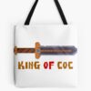 King Of Coc Tote Bag Official Clash Of Clans Merch