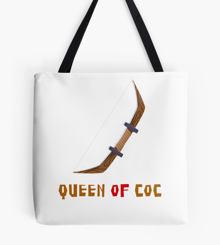 Queen Of Coc Tote Bag