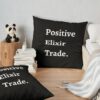 Clash Of Clans Positive Elixir Trade Throw Pillow Official Clash Of Clans Merch