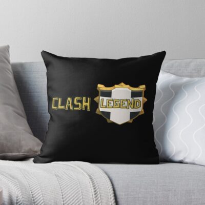 Clash Of Clans Legend Throw Pillow Official Clash Of Clans Merch