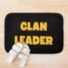 Clan Leader For Coc Gamers Bath Mat Official Clash Of Clans Merch