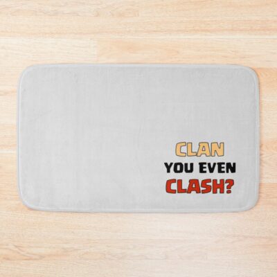 Mobile Clash Pun Bath Mat Official Clash Of Clans Merch