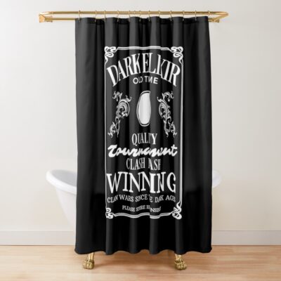 Dark Elixir Clash Mash Shower Curtain Official Clash Of Clans Merch